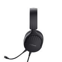 Miniatura 7 de HEADSET TRUST GAMING GXT 489 NEGRO FAYZO 24898 MICROFONO DESMONTABLE PLEGABLE CABLE TRENZADO 1,2m JACK 3.5mm CONTROL REMOTO