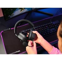 Miniatura 12 de HEADSET BLUETOOTH TRUST GAMING FAYZO GXT 491 NEGRO 24901 BT Y USB 2.4Ghz MICROFONO DESMONTABLE Y FLEXIBLE CARGA USB-C CONTROLES EN LA OREJA RGB