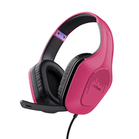 Miniatura 1 de HEADSET TRUST GAMING GXT 415P ZIROX LIGEROS, MICROFONO PLEGABLE, PINK 24992