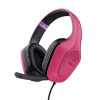 Miniatura 2 de HEADSET TRUST GAMING GXT 415P ZIROX LIGEROS, MICROFONO PLEGABLE, PINK 24992