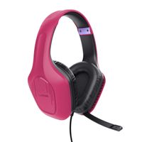 Miniatura 3 de HEADSET TRUST GAMING GXT 415P ZIROX LIGEROS, MICROFONO PLEGABLE, PINK 24992