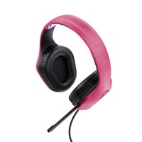 Miniatura 5 de HEADSET TRUST GAMING GXT 415P ZIROX LIGEROS, MICROFONO PLEGABLE, PINK 24992