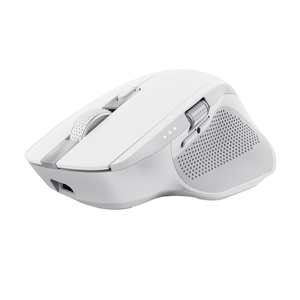 MOUSE-TRUST-WIRELESS-Y-BLUETOOTH-OZAA--24935-BLANCO-MULTIDESPOSITIVO-RECARGABLE--SENSOR-OPTICO---6-BOTONES---800-1600-3200DPI---RECEPTOR-USB-A-USB-C