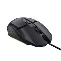 Miniatura 3 de MOUSE TRUST GAMING RGB GXT 109 FELOX ILUMINACION LED 6 BOTONES NEGRO 25036
