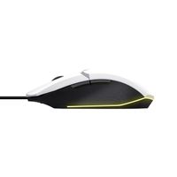 Miniatura 6 de MOUSE TRUST GAMING RGB GXT 109W FELOX 25066 COLOR BLANCO ILUMINACION LED 6 BOTONES CABLE 150cm