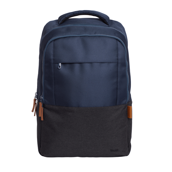 MOCHILA TRUST LISBOA COLOR AZUL PARA PORTATILES HASTA 16" 3 COMPARTIMIENTOS 23L
