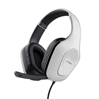 Miniatura 1 de HEADSET TRUST GAMING GXT 415W ZIROX LIGEROS, MICROFONO PLEGABLE, BLANCOS 25147