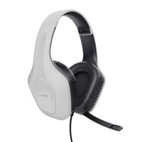 Miniatura 3 de HEADSET TRUST GAMING GXT 415W ZIROX LIGEROS, MICROFONO PLEGABLE, BLANCOS 25147