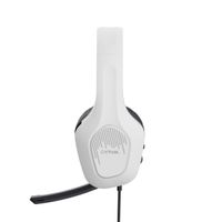 Miniatura 7 de HEADSET TRUST GAMING GXT 415W ZIROX LIGEROS, MICROFONO PLEGABLE, BLANCOS 25147