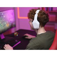 Miniatura 10 de HEADSET TRUST GAMING GXT 415W ZIROX LIGEROS, MICROFONO PLEGABLE, BLANCOS 25147