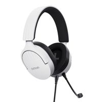Miniatura 4 de HEADSET TRUST GAMING GXT 489 BLANCO FAYZO 25210 MICROFONO DESMONTABLE PLEGABLE CABLE TRENZADO 1,2m JACK 3.5mm CONTROL REMOTO