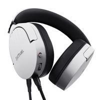Miniatura 5 de HEADSET TRUST GAMING GXT 489 BLANCO FAYZO 25210 MICROFONO DESMONTABLE PLEGABLE CABLE TRENZADO 1,2m JACK 3.5mm CONTROL REMOTO