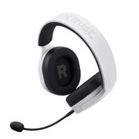 Miniatura 6 de HEADSET TRUST GAMING GXT 489 BLANCO FAYZO 25210 MICROFONO DESMONTABLE PLEGABLE CABLE TRENZADO 1,2m JACK 3.5mm CONTROL REMOTO
