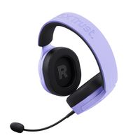 Miniatura 6 de HEADSET TRUST GAMING GXT 489 MORADO FAYZO 25301 MICROFONO DESMONTABLE PLEGABLE CABLE TRENZADO 1,2m JACK 3.5mm CONTROL REMOTO