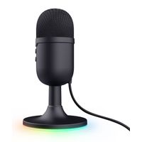 Miniatura 6 de MICROFONO TRUST GXT 234 YUNIX NEGRO USB CABLE 180cm RGB SALIDA AURICULARES BOTON MUTE
