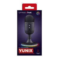 Miniatura 8 de MICROFONO TRUST GXT 234 YUNIX NEGRO USB CABLE 180cm RGB SALIDA AURICULARES BOTON MUTE