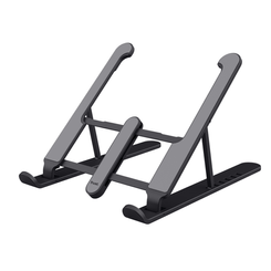 SOPORTE ELEVADOR PARA PORTATIL TRUST PRIMO NEGRO LIGERO Y PLEGABLE
