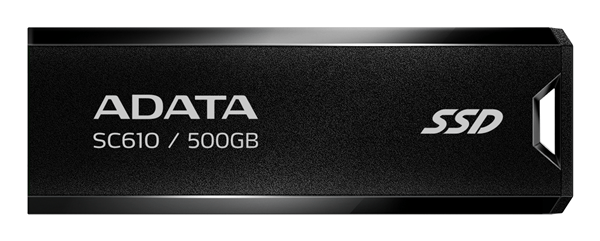ADATA SC610 SSD Externo 500GB USB 3.2 Gen2 Negro