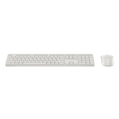 COMBINACI N DE TECLADO Y RAT N MULTIDISPOSITIVO EN MODO DUAL HP 490C  WHITE