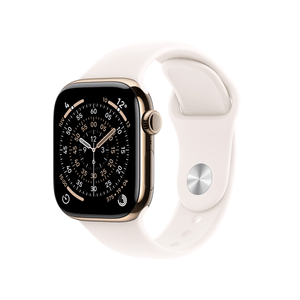 Apple-Watch-Series-11-GPS---Cellular-46mm-Gold-Titanium-Case-with-Light-Blush-Sport-Band---S-M