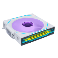 Miniatura 1 de Lian Li UNI FAN SL140 Infinity Wireless RGB PWM Blanco 140mm Ventilador