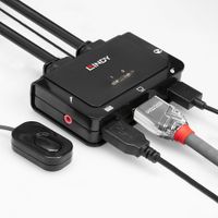 Miniatura 2 de LINDY 2 PORT HDMI 10.2G, USB 2.0 & AUDIO KVM SWITCH (42340)