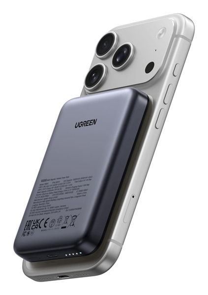 UGREEN UGREEN 10000MAH MAGNETIC WIRELESS POWER BANK SPACE GRAY