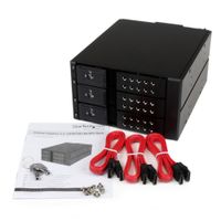 Miniatura 7 de 3-bay aluminium trayless hot-swap