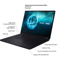 Miniatura 4 de (LT/ECI) PORTATIL ASUS PRO ART HN7306EAC-LX084W (90NB17E1-M001B0) 13.3" OLED, AMD RYZEN AI MAX+, 128GB, 2TB, W11H, BLACK