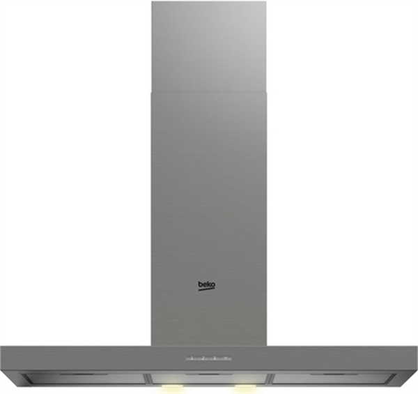 CAMPANA CHIMENEA BEKO BHCB91622BXH ANCHO 90 CM INOX
