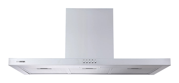 CAMPANA CHIMENEA INFINITON CMPT-TSH9B63X ANCHO 90 CM INOX