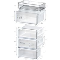 Miniatura 8 de FRIGORIFICO COMBI BALAY 3KFD753GI NOFROST D ALTO 200 CM APROX. ANCHO 60 CM APROX. NEGRO