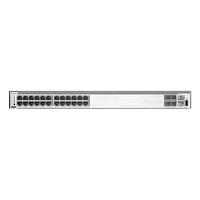 Miniatura 1 de S5731-S24P4X (24/10/100/1000BASE-T PORTS, 410GE SFP+ PORTS, PoE+, WITHOUT POWER MODULE)