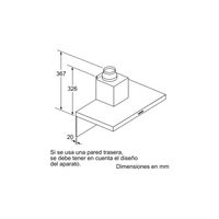 Miniatura 9 de CAMPANA CHIMENEA BALAY 3BC067EX ANCHO 60 CM INOX