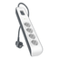 REGLETA-ALIMENTACION-BELKIN-BSV400VF2M-V2-4-TOMAS-PROTECCION-SOBRETENSION-CABLE-2m