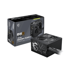 Fuente Alimentación 650W MSI MAG MAG A650BN PCIE5 II 80 PLUS Bronze Non-Modular Negro