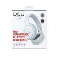 Miniatura 3 de AURICULARES DE DIADEMA DCU BLANCO PLEGABLE CON JACK BLUETOOTH