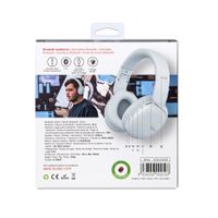 Miniatura 4 de AURICULARES DE DIADEMA DCU BLANCO PLEGABLE CON JACK BLUETOOTH