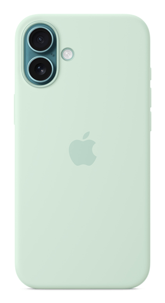 iPhone 16 Plus Si Case Aquamarine