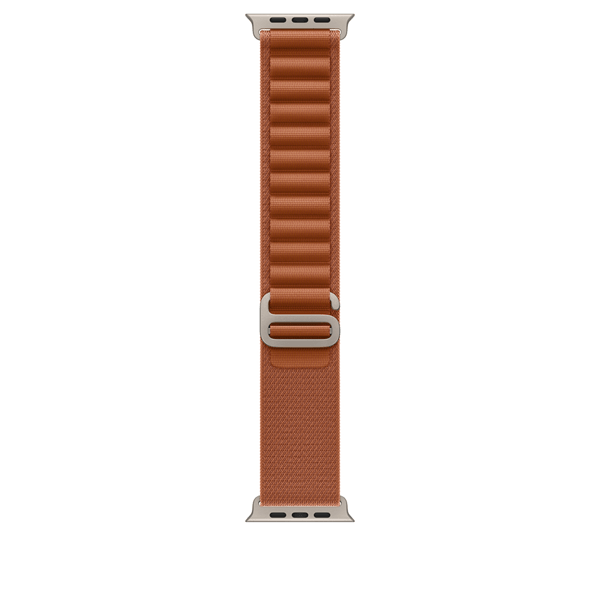49mm Terra Cotta Alpine Loop - Medium - Natural Titanium Finish