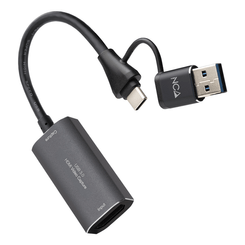 NANOCABLE CAPTURADORA DE VIDEO/AUDIO 4K/30HZ