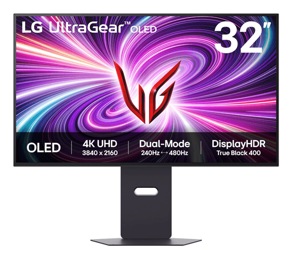 MONITOR LG, 32 PULGADAS, 32GX870A-B, 81,3 CM, 3840 x 2160 PIXELES, 4K ULTRA HD, OLED, 0,03 MS, NEGRO