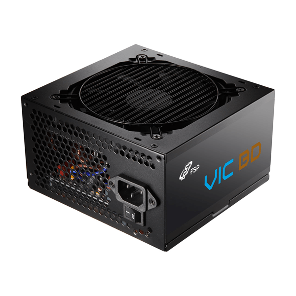 Fuente Alimentación 650W FSP VIC BD 650W Unidad de fuente de alimentación ATX ATX3.1 Negro 80 PLUS Bronze Non-Modular Negro