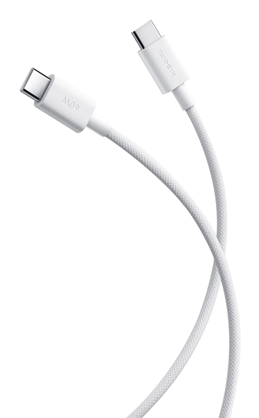 CABLE XIAOMI 3A BRAIDED USB-C TO USB-C 1M