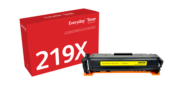XEROX Everyday Yellow Toner para HP 219X (W2192X), High Capacity