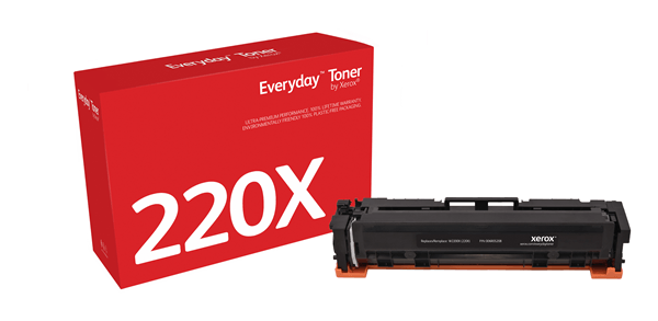 XEROX Everyday Black Toner para HP 220X (W2200X), High Capacity