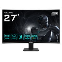 Miniatura 2 de MONITOR GIGABYTE 27" GS27FCA,CURVO,VA 1500R,1920X1080 (FHD),0.31PP,3000:1,1MS,200HZ,2HDMI+1DP