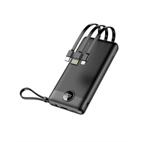 Miniatura 1 de Veger VG W2059 Power Bank 20 000 mAh Con 4 cables USB C Micro USB 8 Pin USB A