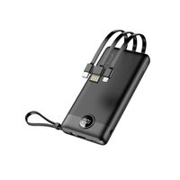 Miniatura 2 de Veger VG W2059 Power Bank 20 000 mAh Con 4 cables USB C Micro USB 8 Pin USB A