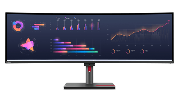 Lenovo Thinkvision P49w-30 Monitor Thinkvision 49" Led Ips Dual Wqhd Hdmi Altavoces